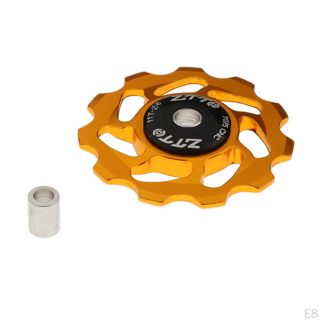11T MTB Ceramic Bearing Jockey Wheel Pulley for Mountain Bike Cycling