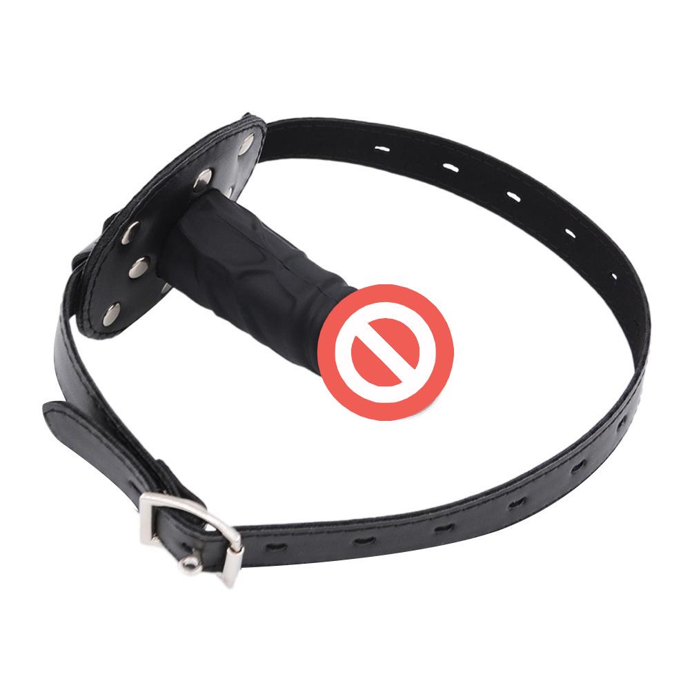 SM Head Set Mask Erotic Tempering Torture Device Phallus Mouth Plugs Adult Products Husband And Wife Alternative Sex Toys