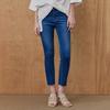 Cooling Hidden Banding Skinny Denim Pants Ze08ql400na