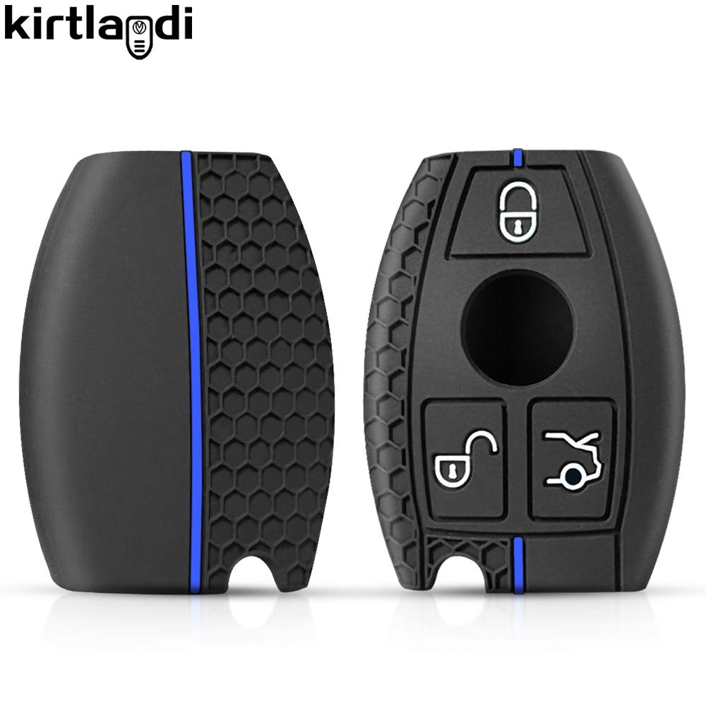 For Mercedes Benz W639 C350 W204 W205 W212 W213 W176 W219 AMG ML SL CLA GLA GLC GLE GLS GLK SLC SLK Key Caps Cover Car Key Case