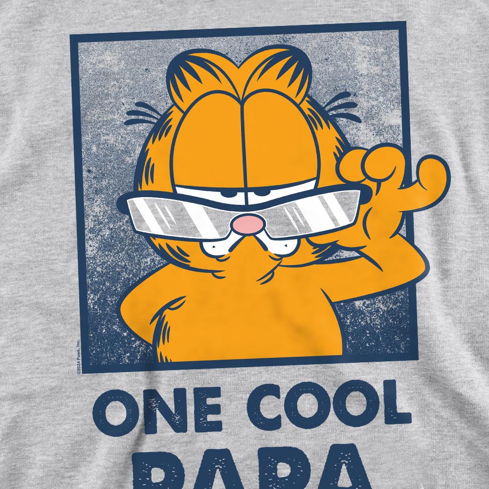 Garfield Unisex Adult One Cool Papa Fathers Day Sweatshirt