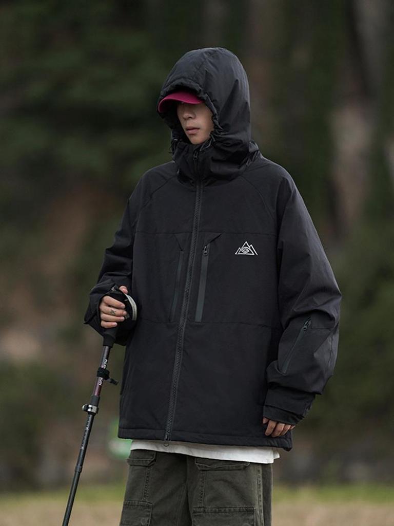 Unisex Purple Ski Suit Set -40℃ Cold Protection, Autumn/Winter Mountaineering Jacket