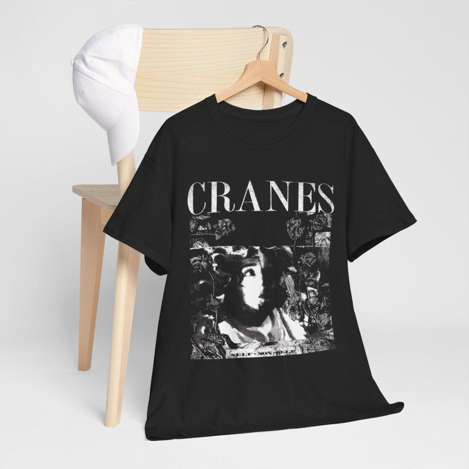 Cranes Tee Shoegaze Goth Dreampop Slowdive T-Shirt XL