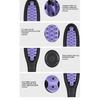 Hair Straightener Brush Ceramic Fast Straightening Heating Hot Comb Women's Smoothing Brush Styling Tool Curling Iron