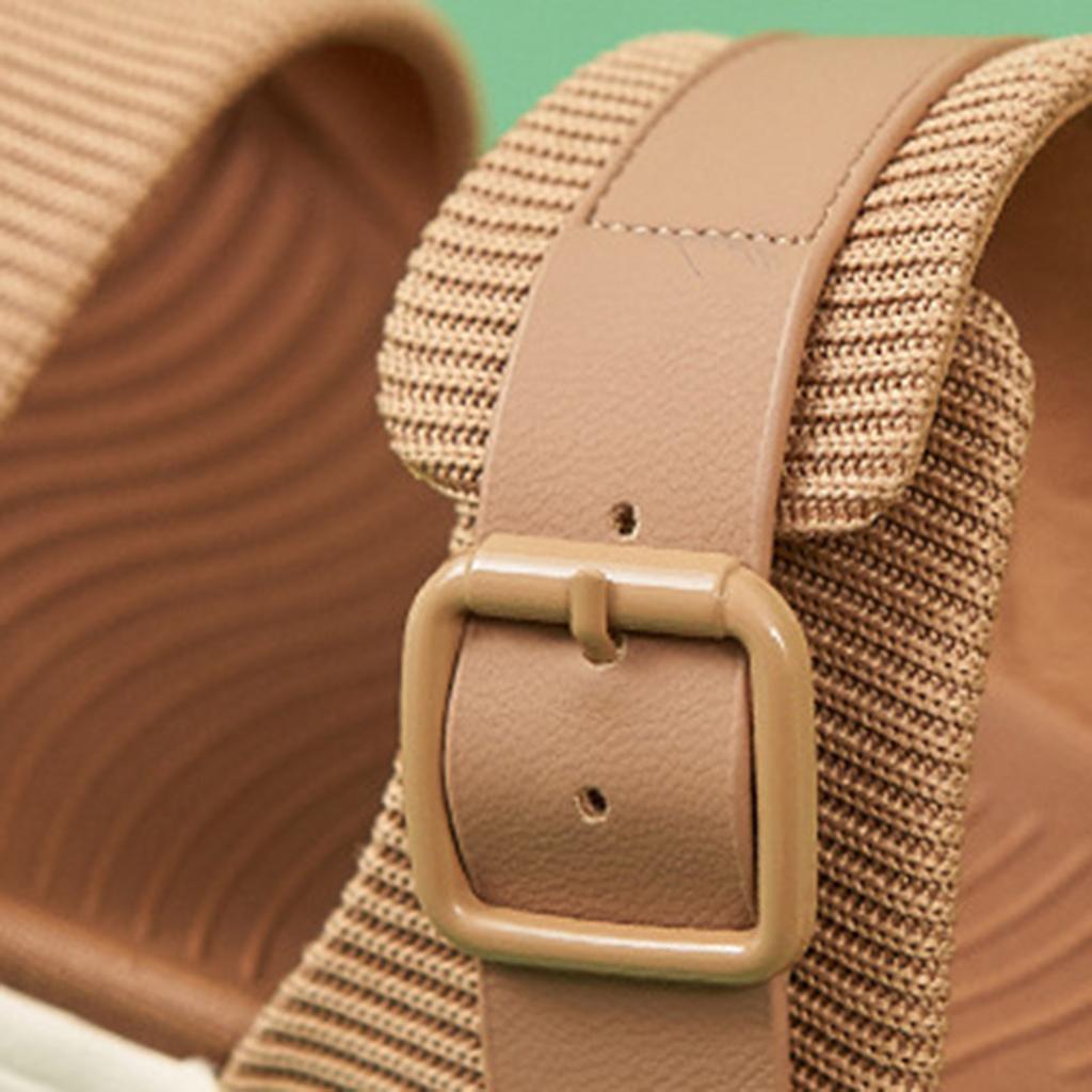 Women'S Walking Sandals Comfortable Air Cushion Platform Elastic Ankle Strap Open Toe Ourdoor Summer Shoes Sandalias Femininas