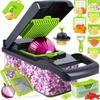 Vegetable Cutter Multifunctional Kitchen Accessories Food Chopper For Tomato Carrot Cheese Onion Handheld Slicer Dicer Grater