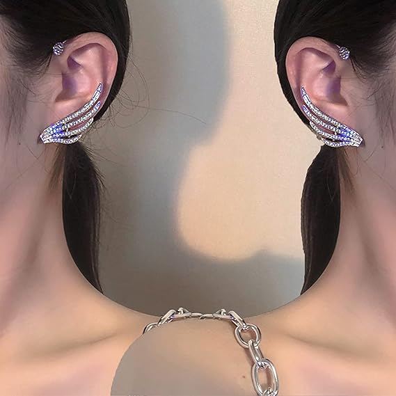 Elegante Ohrklemmen für Damen, geeignet für den täglichen Gebrauch, trendy und charmant, Ohrclips, Mode, schlicht