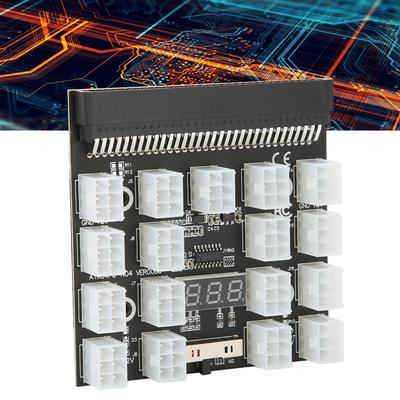 Power Supply Board Adapter 17 Position Distribution Converter   PCB Module 12V