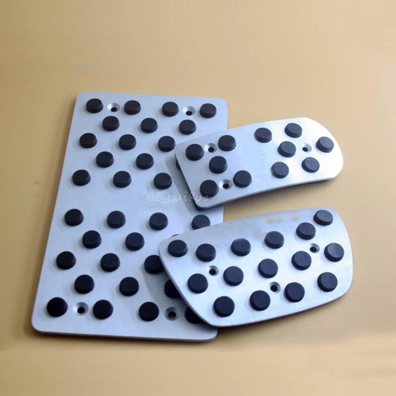 For Toyota Land Cruiser Prado 150 120 FJ150 FJ120 AT Aluminum Automatic Brake Pedal Pedale Cover 2003- Sytling Stickers