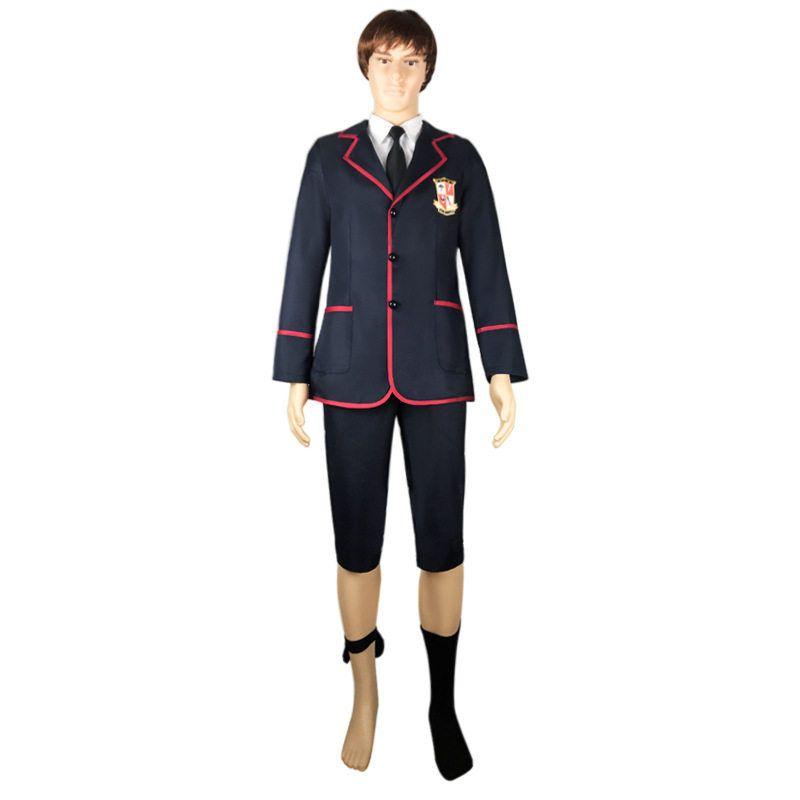 American Tv Series the Umbrella Academy No. 5 Cosplay Umbrella School Uniform Cosplay Outfit
