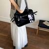 Fashion large-capacity double shoulder tote bag women's 2025 new casual summer high-end backpack