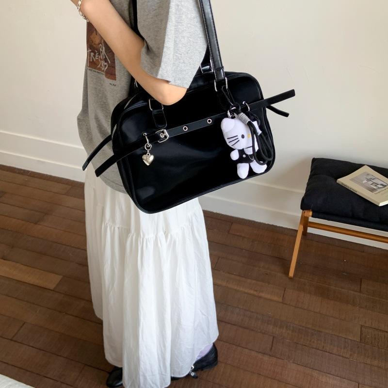 Fashion large-capacity double shoulder tote bag women's 2025 new casual summer high-end backpack