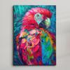 Tapestry Colorful Parrot Abstract Oil Painting