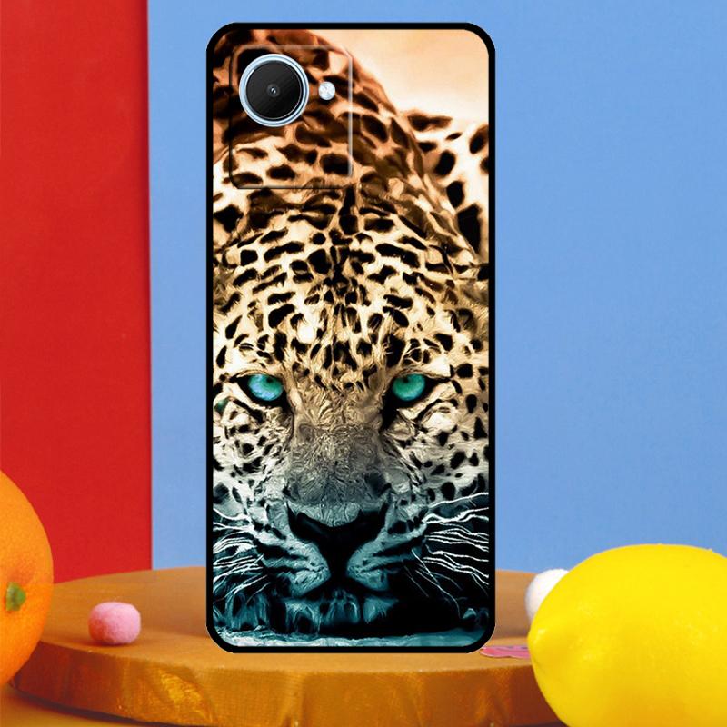 Případ Cheetah Panther Snow Cheetah pro Realme C55 C53 C67 C51 C35 C33 C31 C30 C25s C21Y GT Neo 6 5 9 10 11 12 Pro Plus