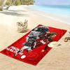Milan Print Beach Towel, Large Soft Quick Dry Towel for Beach Camping Swimming