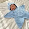 Hooded Design Seal Star Comfort Sleeping Bag Starfish Baby Swaddle  For Boys and Girls