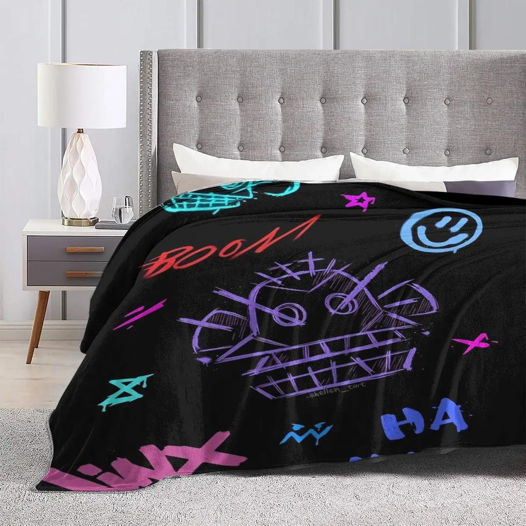 Soft Warm Blankets Travel Jinx Arcane Bedding Throws Flannel Bedspread For Home Decor Novelty Sofa Bed Cover