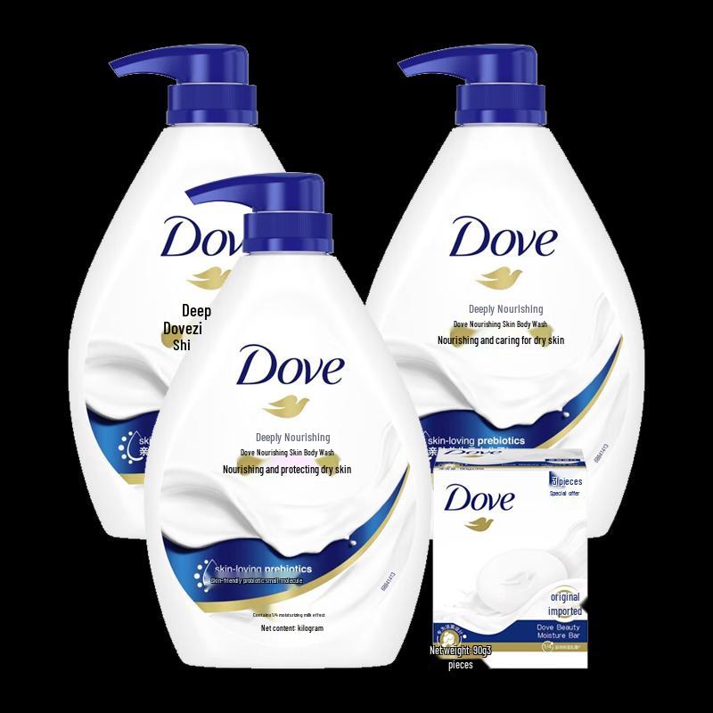Dove Deeply Nourishing Shower Set