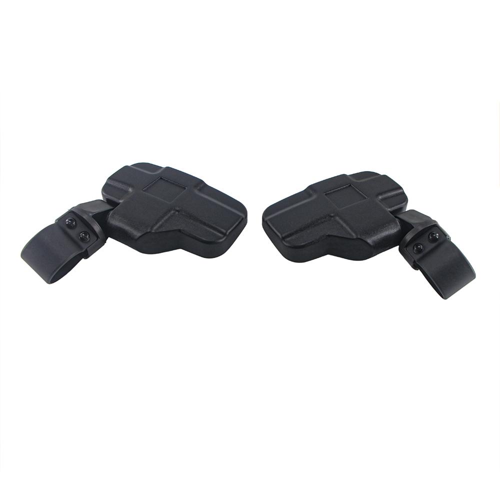 For Polaris 800 900 1000 Ranger RZR For Yamaha 1.75/2" Roll Bar Clamp Adjustable Mirrors Motorcycle UTV MTV Rear View Mirrors