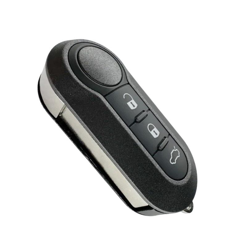 Good Quality For Fiat 500 Panda Punto Bravo 3 Buttons Car Key Remote Control Shell Blank Case Housing Fob Keyless SIP22 Blade