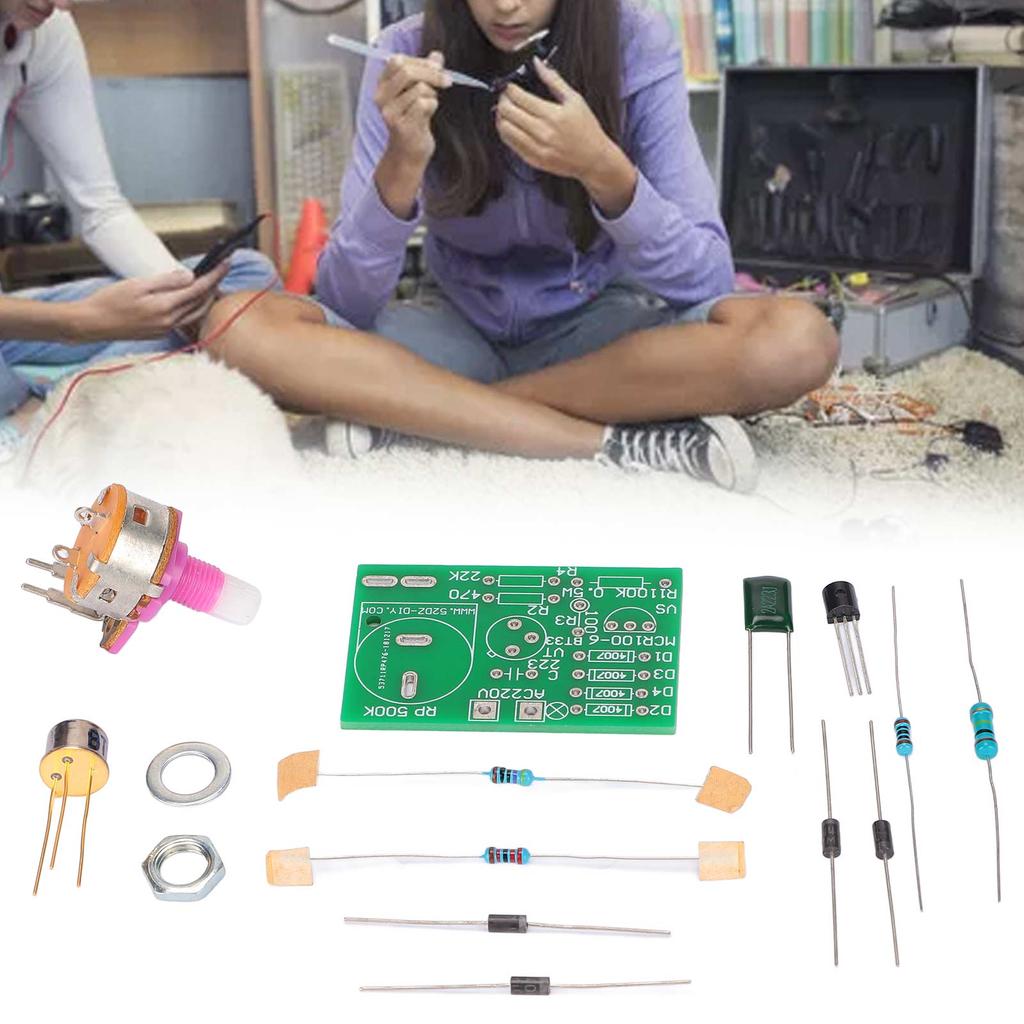Dimmbares Schaltungsmodul-Kit Transistor Schreibtischlampe Dimmung Elektronische Produktion DIY-Platine BT33