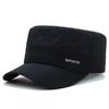 Quick-drying hat men's perforated mesh hat outdoor casual middle-aged flat-top hat breathable sun hat