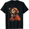 Funny Golden Retriever Lovers Dog Astronaut In The Space Men Women Kids T-Shirt