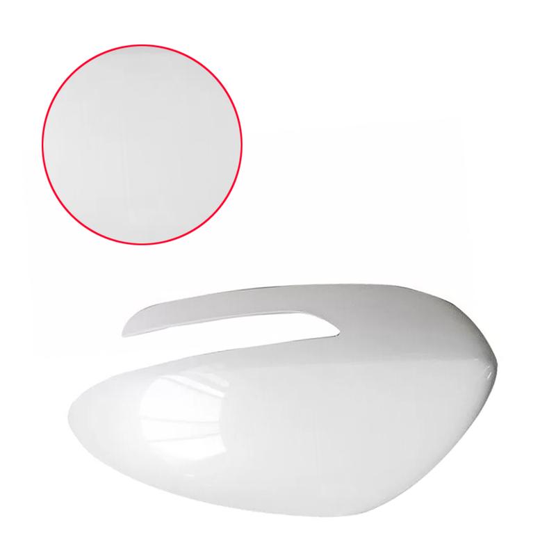 2 ks Bílý kryt zpětného zrcátka na dveřích auta Náhradní kryt zrcátka pro Kia Sportage KX5 2016 2017 2018 s typem lampy