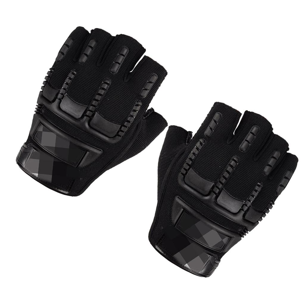 Half Finger Gloves Fingerless Gloves Comfortable Bike Gloves Gym Gloves for Running Driving Outdoor Activities Men Adults
