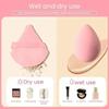 14Pcs Makeup Sponge Blender Beauty Egg Foundation Sponges with Storage Bottle Powder Puffs Cosmetic Puff Make Up Accessories
