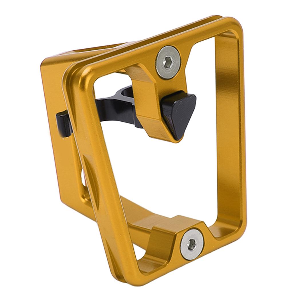 Folding Bike Front Carrier Adapter Aluminium Alloy Hollow Carved Mount Base for Poday Gold