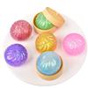 18PCS Steamed Bun Squishy Toys Decompression Slow Rebound Dumpling Stress Ball Fidget Toys for Kids Adult Party Gifts