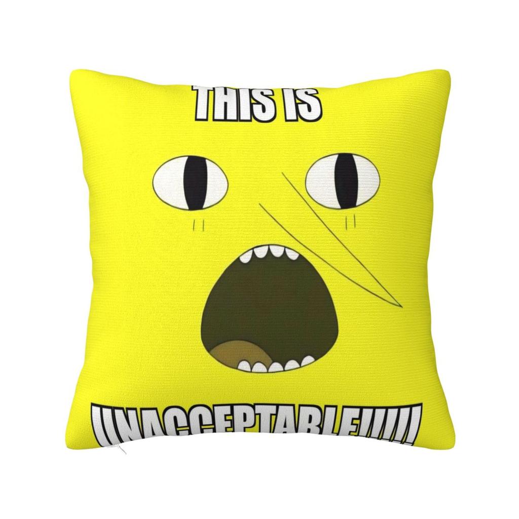 Lemongrab Unacceptable Pillow Case Cushion Cover Square Printed Pillow Cover Funny Pillowcases For Living Room Chair