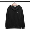 Unisex Oversized Zip-Up Hooded Sweatshirt With Embroidery Cotton Blend Winter Casual Outerwear Teens Adults