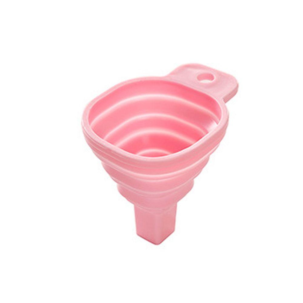 Utensils Collapsible Telescopic Silicone Funnel Liquid Dispensing Funnel Hopper Kitchen Tool