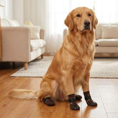 Schmutzabweisende rutschfeste Hundesocken Strapazierfähiger Pfotenschutz Gemütliche Hundepfotenabdeckungen Für den Außenbereich