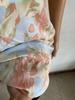 V Neck Strap Printingt Dress Lace Up Knee Length Dress Elegant Sleeveless Dresses  Causal Women Dress