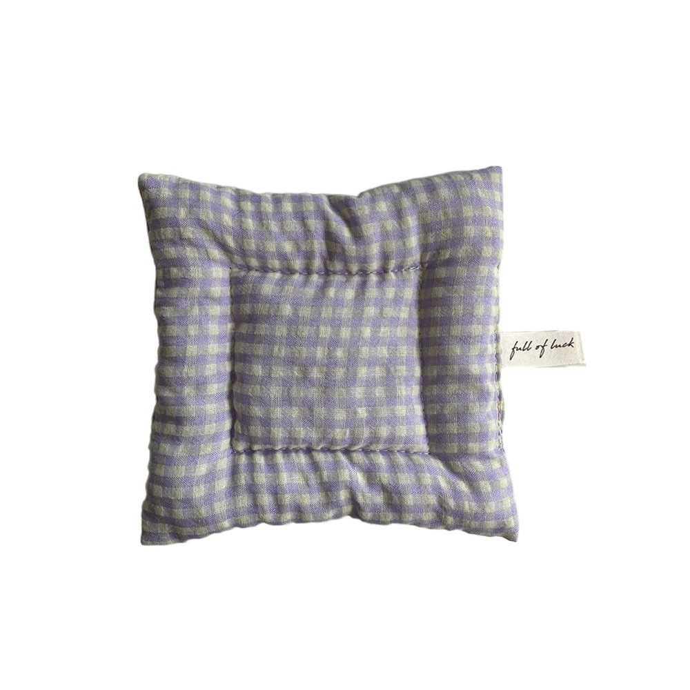 

Lattice Series Cotton Placemats Korean Heat Insulation Mat Table Cloth Cotton Coasters Coffee Cup Style D