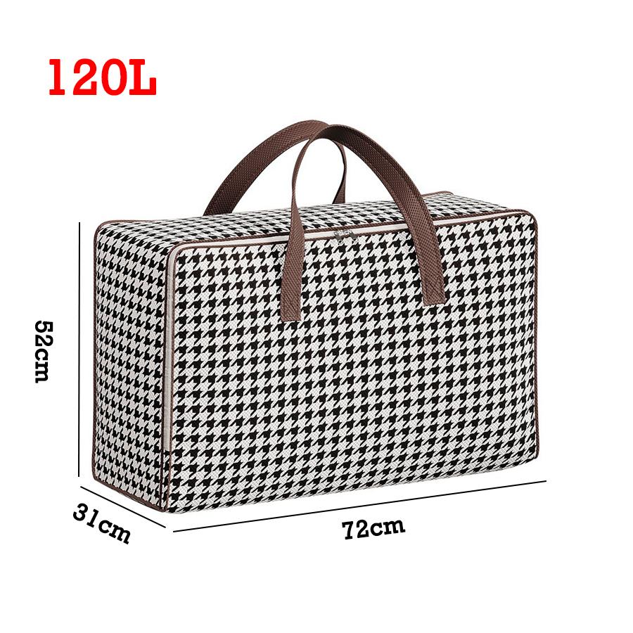 Large Capacity Storage Bag Waterproof Moisture Proof Clothes Quilt Storage Bag Foldable Travel Luggage Bag Wardrobe Organizer