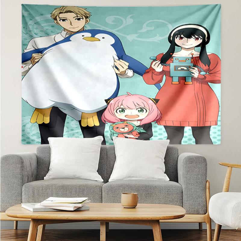 Fantasy Adventure Anya Quick-Dry Tapestry Hanging for Bedroom,Livingroom, Playroom,Decor Art Room Wall Tapestry Holiday and Birthday Gifts