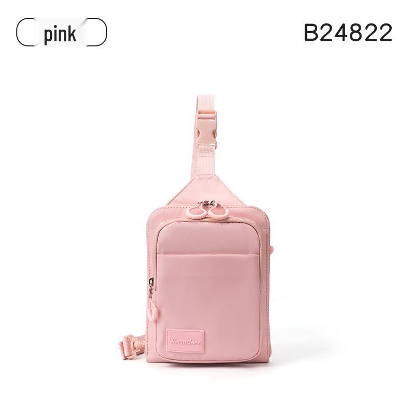 

Unisex Crossbody Chest Bag: High-End Casual Phone Holder & Multi-Compartment Coin Purse for Men