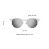 Saint Laurent Irregular Frame Sunglasses Unisex Sunglasses Gray SL488K-004