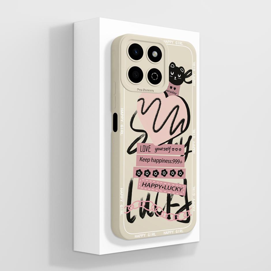 Case For Honor X7 X7A X7C X7D Artistic Oil Painting Floral Soft Silicone Anti Drop Cover For HonorX7 X 7A X7C X7D Fundas Coque