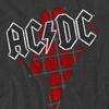 AC/DC Unisex Adult Plaid Bolt T-Shirt