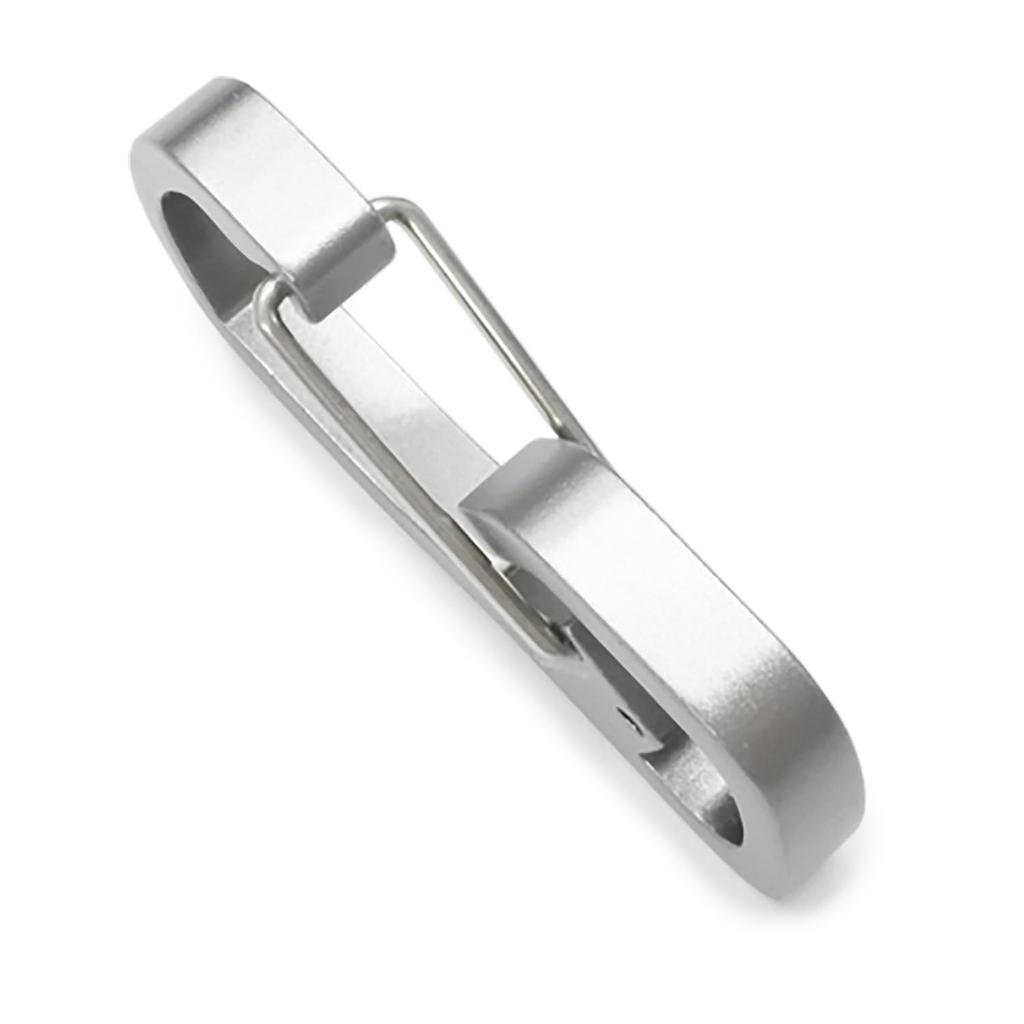 CIE 2ROOMS CARABINER NATO Set of Lightweight and Aluminum Carabiners BLACK, 2, Carabiners, Cordura, Men's Women's,