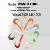 Wanhe T-Tail Glow Soft Lure Grub: Night Glow Biomorphic Artificial Bait