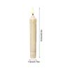 Battery Candles 6-Piece Electronic Decor Lights Flickering Flameless Candles for Halloween Wedding Christmas Home Outdoor Party