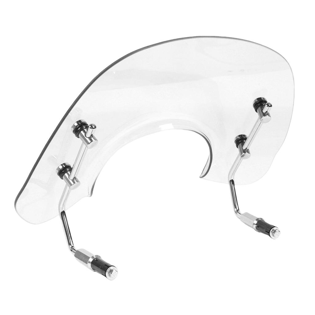 Motorcycle   Carbon Steel Motorcycle Wind Deflector Windscreen Mount Kit Replacement for LX50 LX125 LX150 All Year