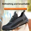 Atmungsaktive Arbeitssneaker Herren Sicherheitsschuhe Bau Stahlkappe Arbeitsschuhe Sicherheitsstiefel Herren Durchstichfest Sommer Arbeitsschuhe