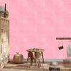 Powder Pink Stars Wallpaper, Clear Detail for Living Room and Bedroom 50x1000